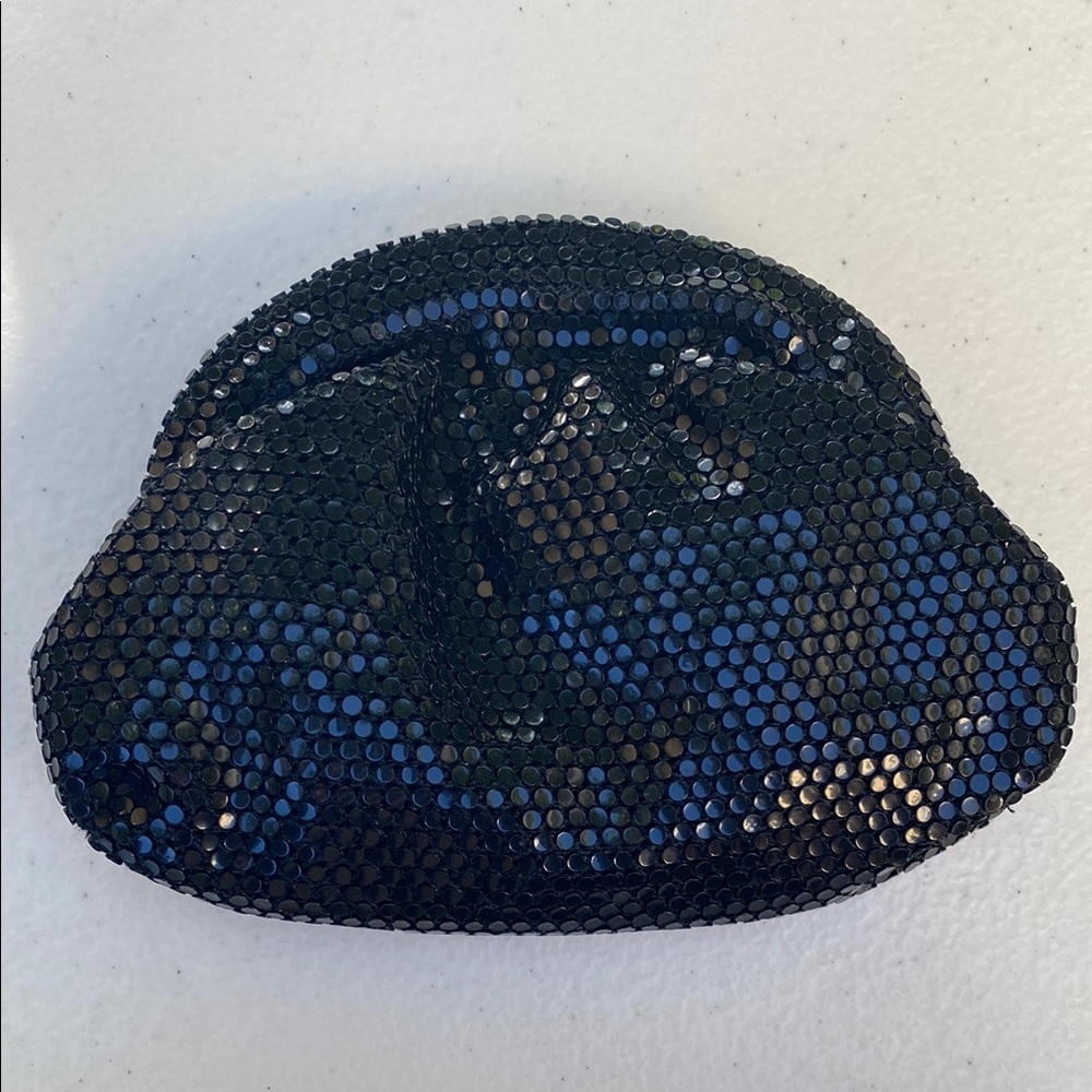 Elegant Vintage Black Clutch